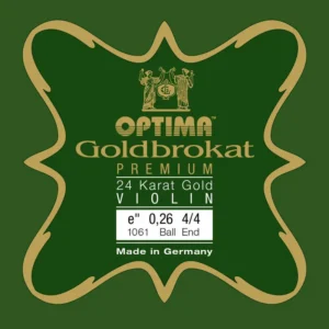 OPTIMA Goldbrokat Oro 24K ball end MI – VIOLINO
