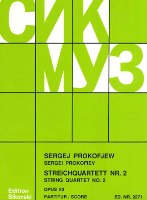 PROKOFIEV – String Quartet n.2