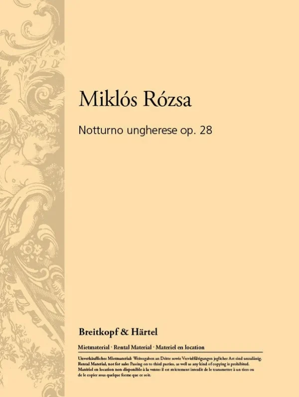 ROZSA – Notturno ungherese Op. 28