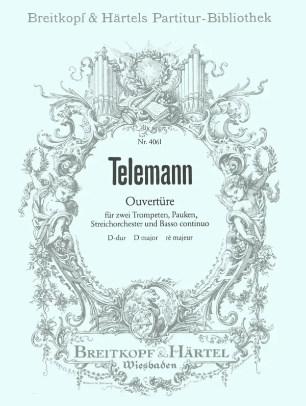 TELEMANN – Overture in D major TWV 55:D18