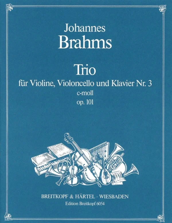 BRAHMS – Piano Trio No. 3 in C minor Op. 101
