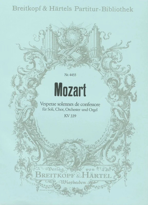 MOZART – Vesperae solennes de confessore K. 339