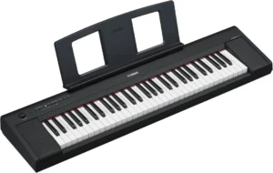 Yamaha NP-15B BLACK PIAGGERO Pianoforte Tastiera Digital portatile batterie 61T