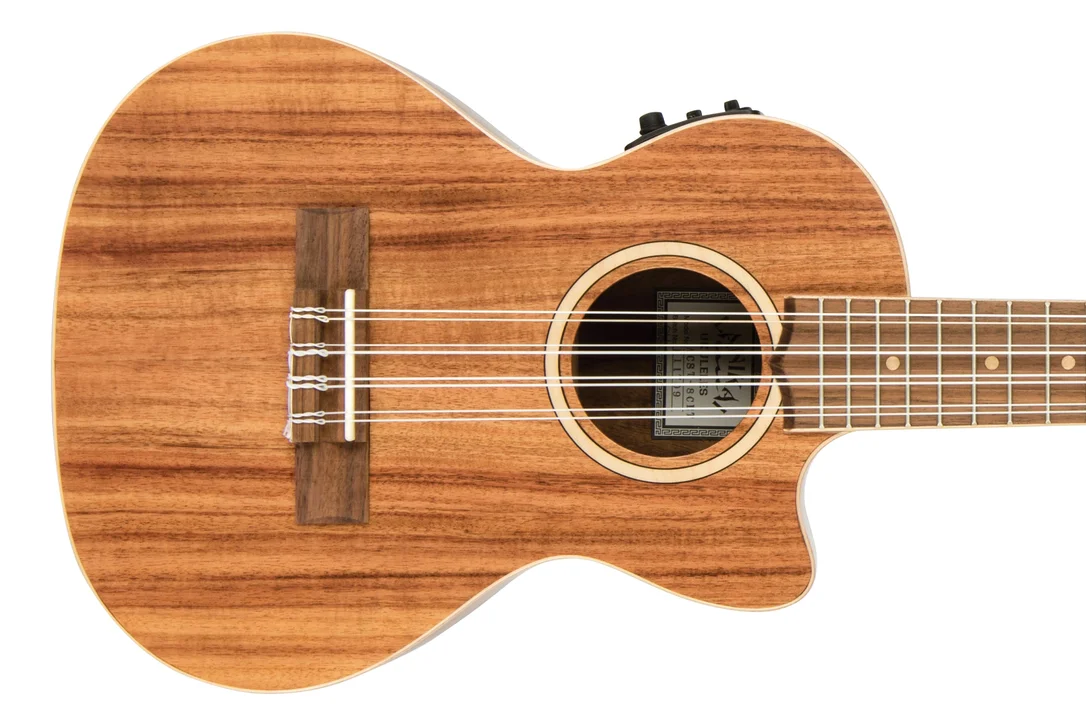 Lanikai ACST-8CET Acacia 8-String Tenor Ukulele with Pickup
