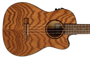 Lanikai OA-CEB Oak Baritone Ukulele with Pickup