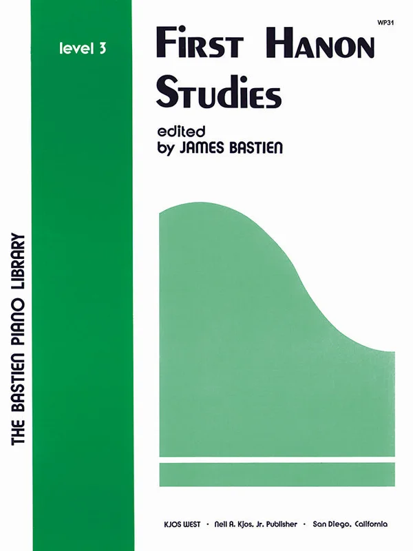 Primeros Estudios De Hanon-Piano 3 James Bastien