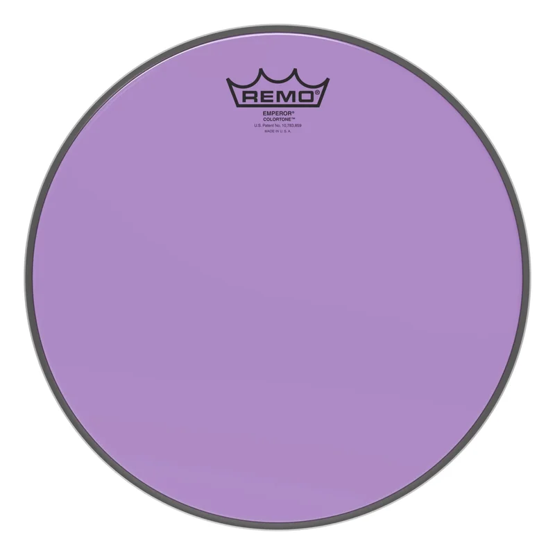 PARCHE BATERIA REMO EMPEROR 12″ PURPURA BE-0312-CT-PU