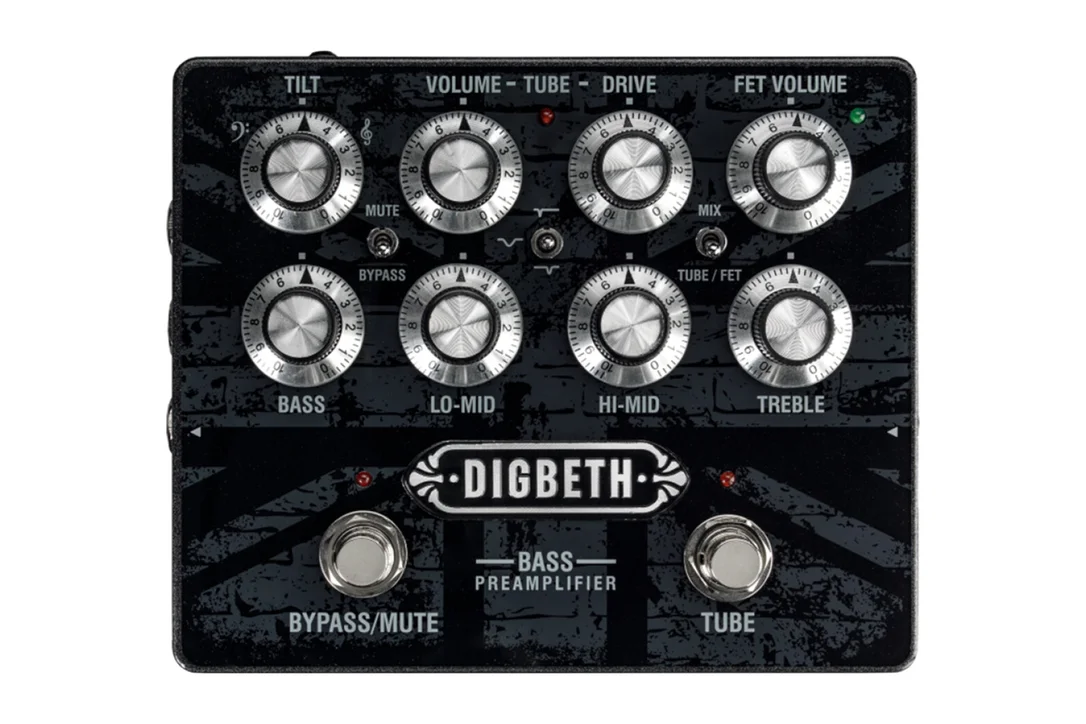 Laney DIGBETH Series Bass Guitar Pre Amplifier Pedal