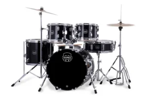 Mapex CM5844FTC Comet Series Dark Black 5-Piece Junior Drum Set