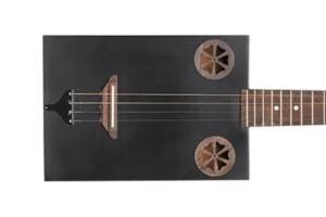 J.N Guitars CASK-FIRKCOAL Sapele Cigar Box Acoustic Guitar