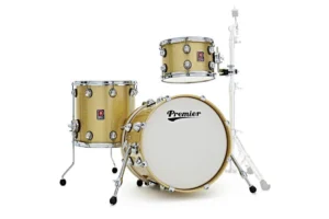 Premier Genista Heritage 3 Piece 18″ Shell Drum Pack – Vintage Gold Sparkle