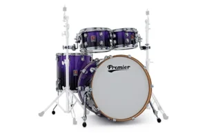 Premier Genista Maple 22″ 4 Piece Shell Drum Pack – Purple Fade Sparkle