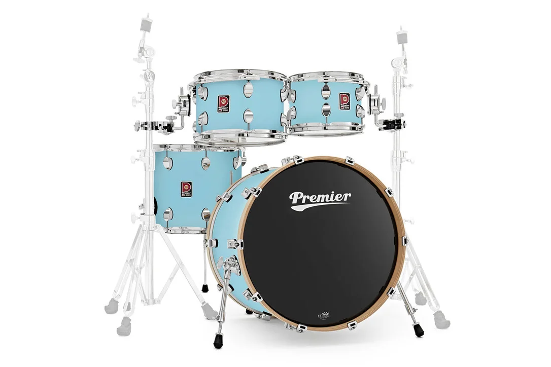 Premier Elite 20″ 4 Piece Shell Drum Pack – Baby Blue