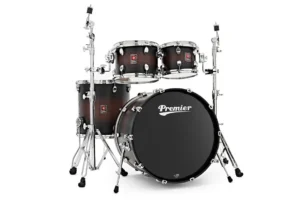 Premier Elite 22″ 4 Piece Shell Drum Pack – Walnut Satin Burst