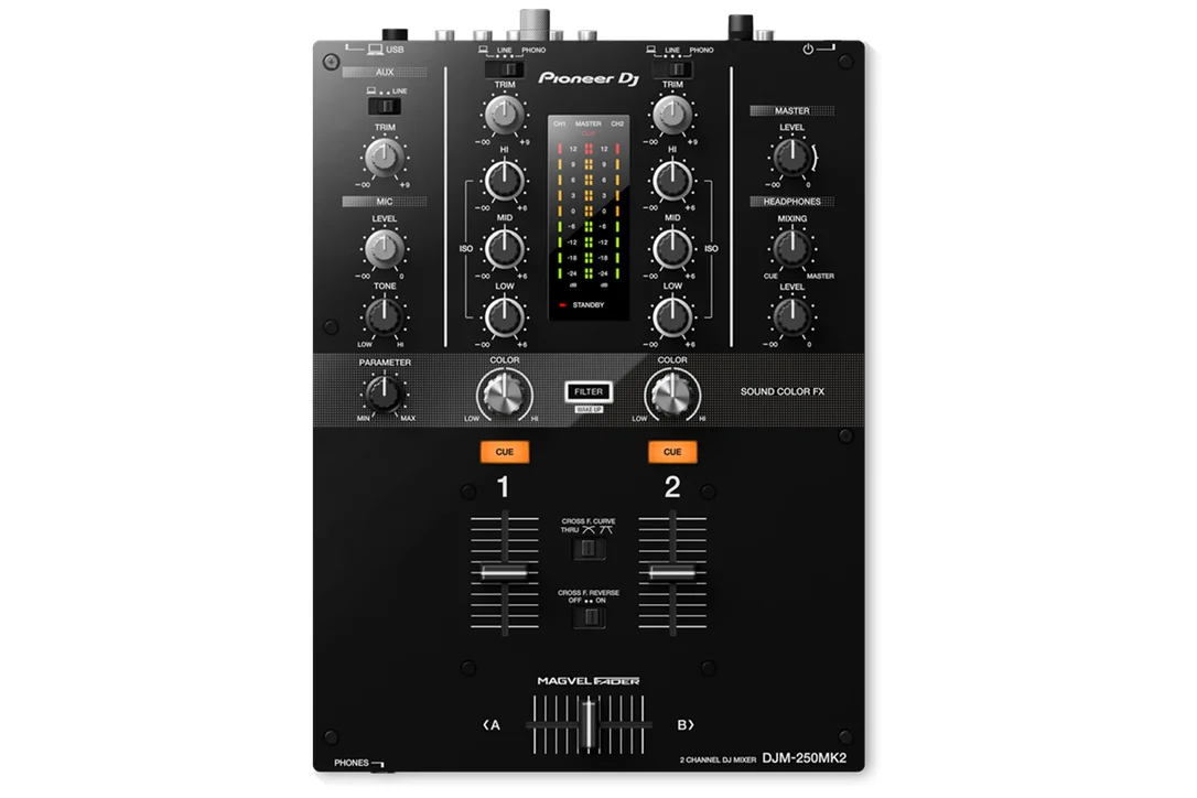 Pioneer DJM-250MK2 DJ 2-Channel Mixer