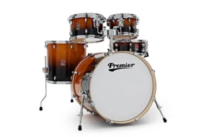 Premier Artist 22″ 5 Piece Shell Drum Pack – Sunburst