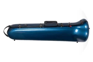 Crossrock CRF1020TB-BL Fiberglass Tenor Trombone Case – Blue