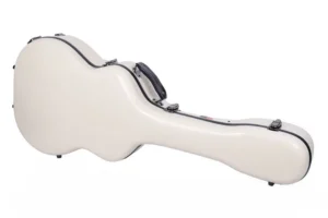 Crossrock CRF2020GAIV Acoustic Guitar Fiberglass Case for Martin Grand Performance – Ivory