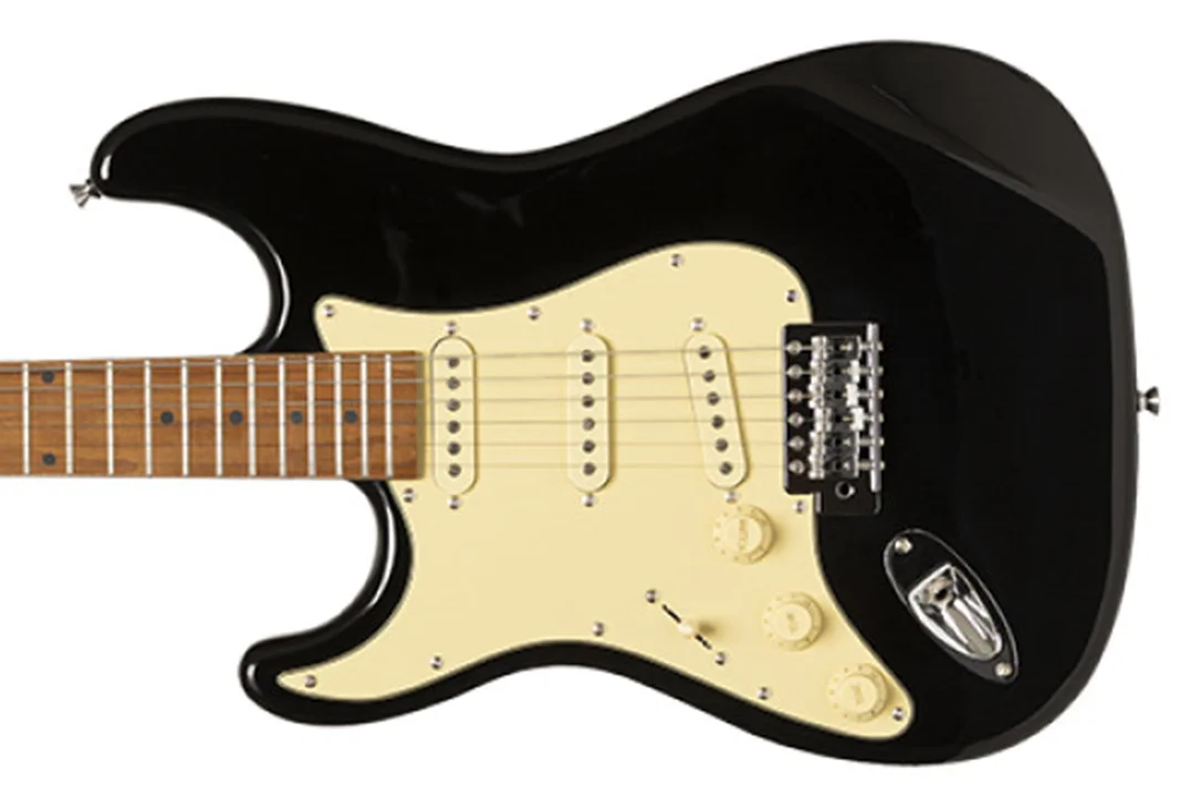 Stagg SES-55 Series 55 Electric Guitar – Black Left-Handed