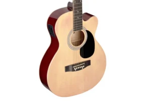 Stagg SA20ACE Auditorium Acoustic-Electric Guitar – Natural
