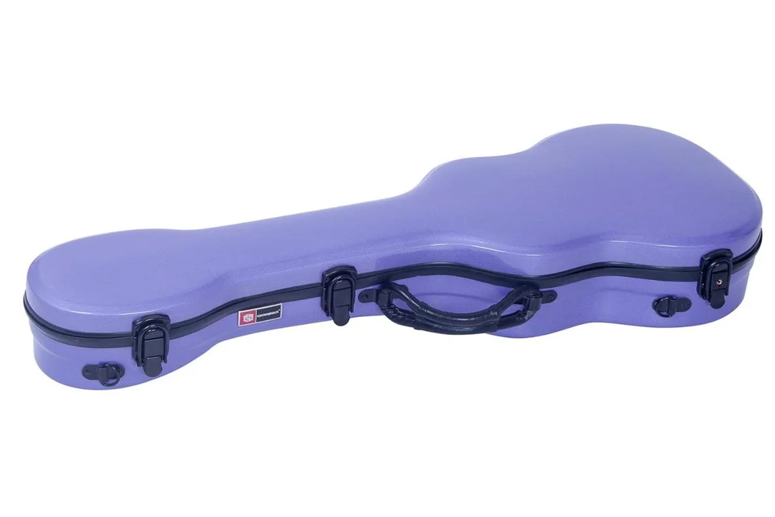 Crossrock CRF2020TUPR Fiberglass Tenor Ukulele Case – Purple