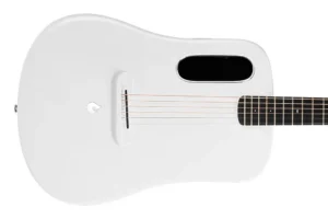 Lava Me 3 Carbon Fiber Acoustic-Electric Guitar – White