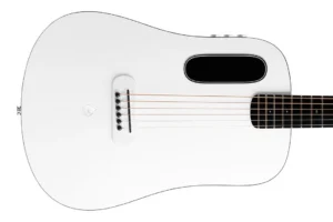 Blue Lava Original HPL Acoustic-Electric Guitar – Walnut/Frost White