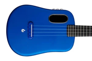 Lava U Carbon Fiber Acoustic-Electric Tenor Ukulele – Sparkle Blue