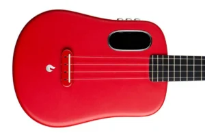 Lava U Carbon Fiber Acoustic-Electric Tenor Ukulele – Sparkle Red