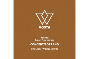 Worth Brown by Vosta Fluorocarbon Soprano/Concert Ukulele Strings – Wound Low G