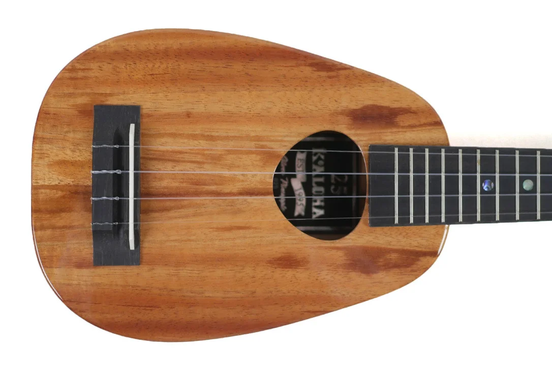 KoAloha #25 KSM-03 25th Anniversary Silver Series Pineapple Soprano Longneck Ukulele