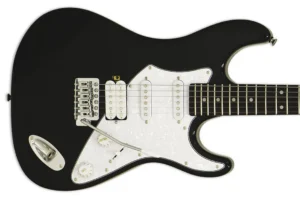 Aria 714-STD Fullerton Hot Rod Collection Electric Guitar – Black