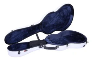 Crossrock CRF4020CWT Poly Carbonate 4/4 Guitar Case – White