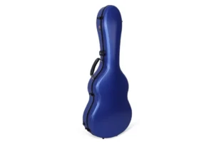 Crossrock CRF4020CBL Poly Carbonate 4/4 Guitar Case – Blue