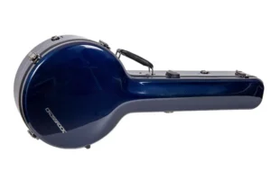 Crossrock CRF6030MBJBL Air Carbon Masterstone Resonator Banjo Case – Blue
