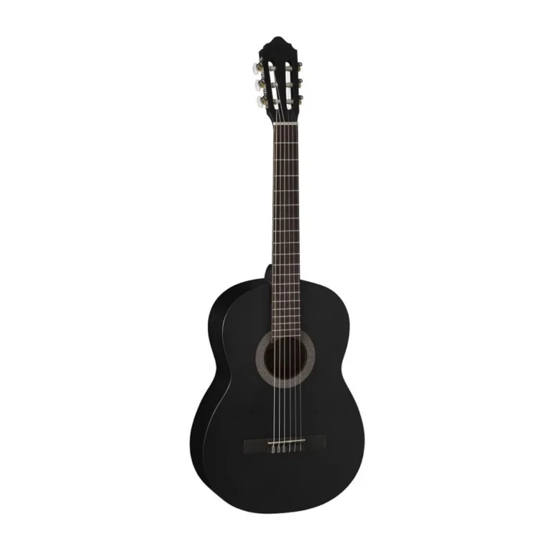 GUITARRA ELECTROCLASICA CORT NEGRA AC100CE BKS