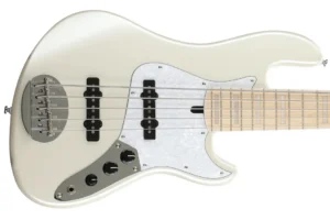 Lakland DJ-5 Skyline Darryl Jones 5-string Bass Guitar – White Pearl