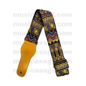 Colgante para guitarra o bajo Ortega OCS-470 color Maya