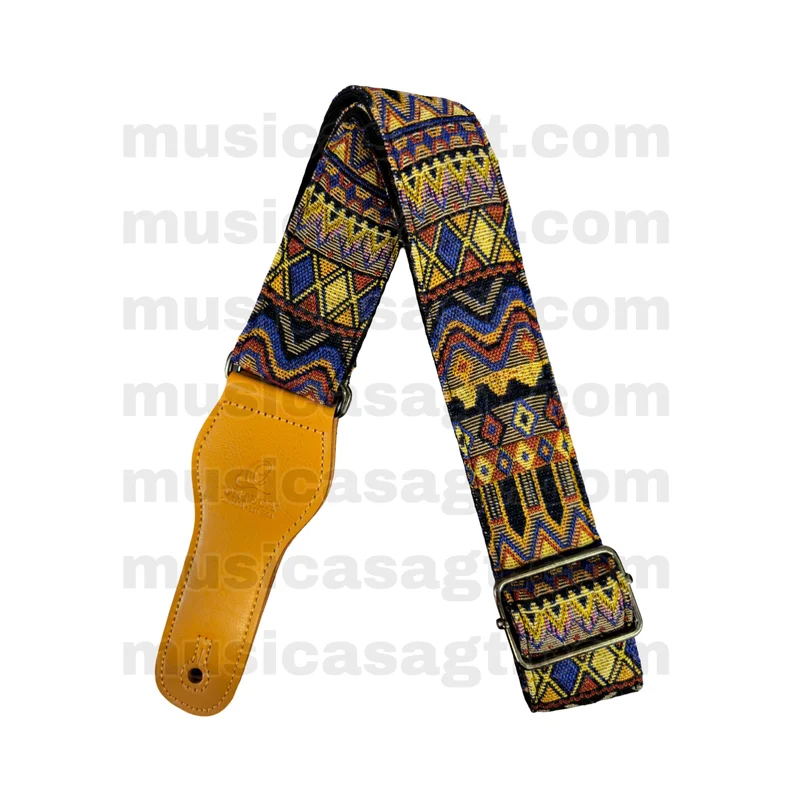Colgante para guitarra o bajo Ortega OCS-470 color Maya