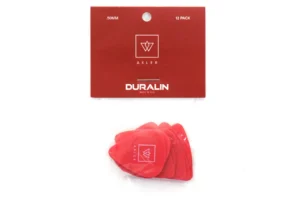 Vosta .50mm Celluloid Red Picks – 12 Pack