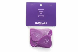 Vosta 1.2mm Celluloid Purple Picks – 12 Pack