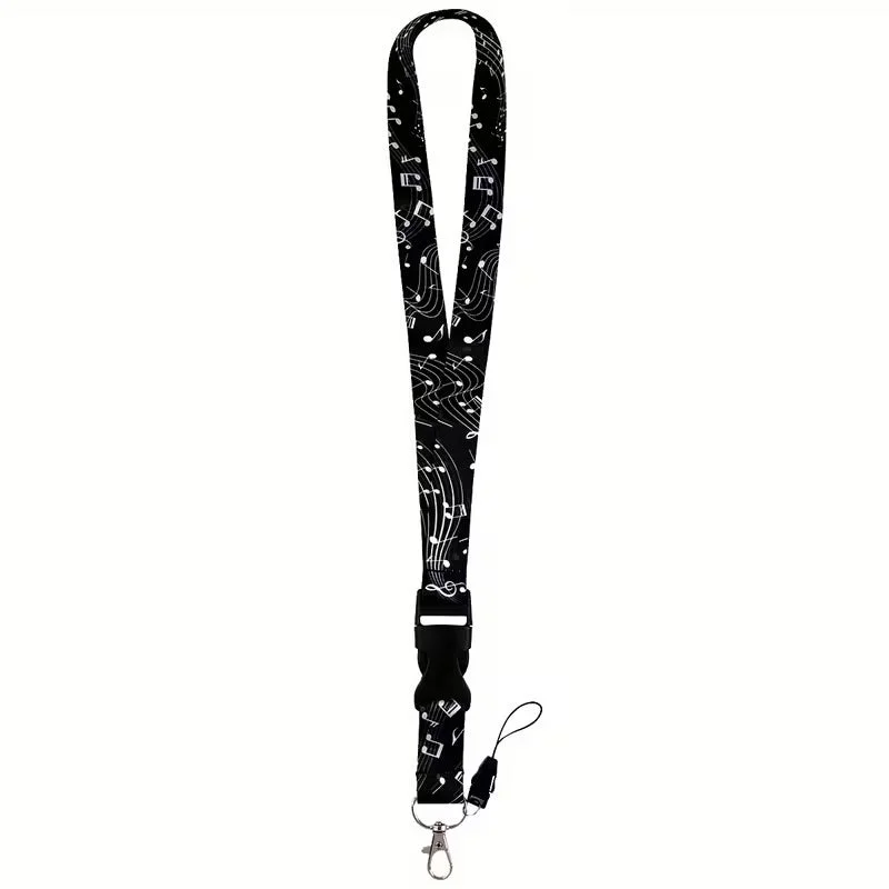Music Notes Lanyard