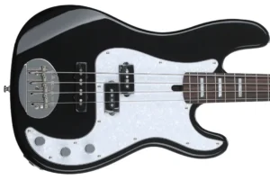Lakland 44-64 Custom PJ Skyline Series 4-String Electric Bass – Black