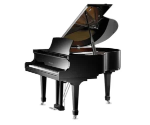 Pearl River 4’11” Silver Plate & Hardware Baby Grand Piano (GP150 SP)