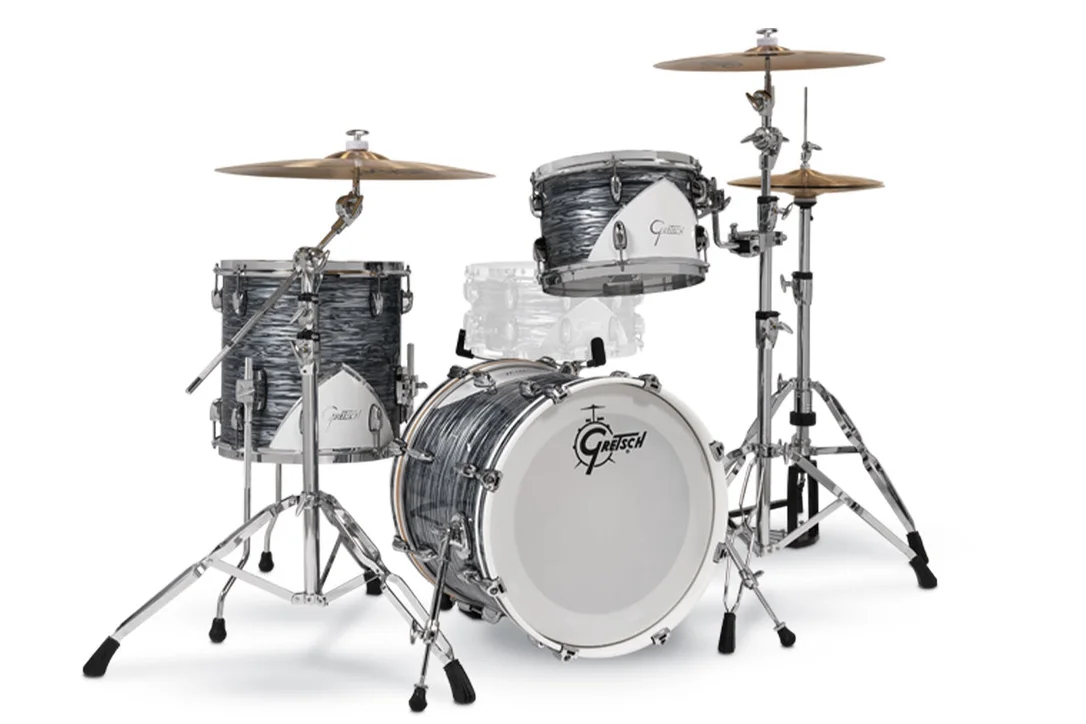 Gretsch RN57-J483V-SOP Renown 57 3-Piece Drum Kit – Silver Oyster Pearl