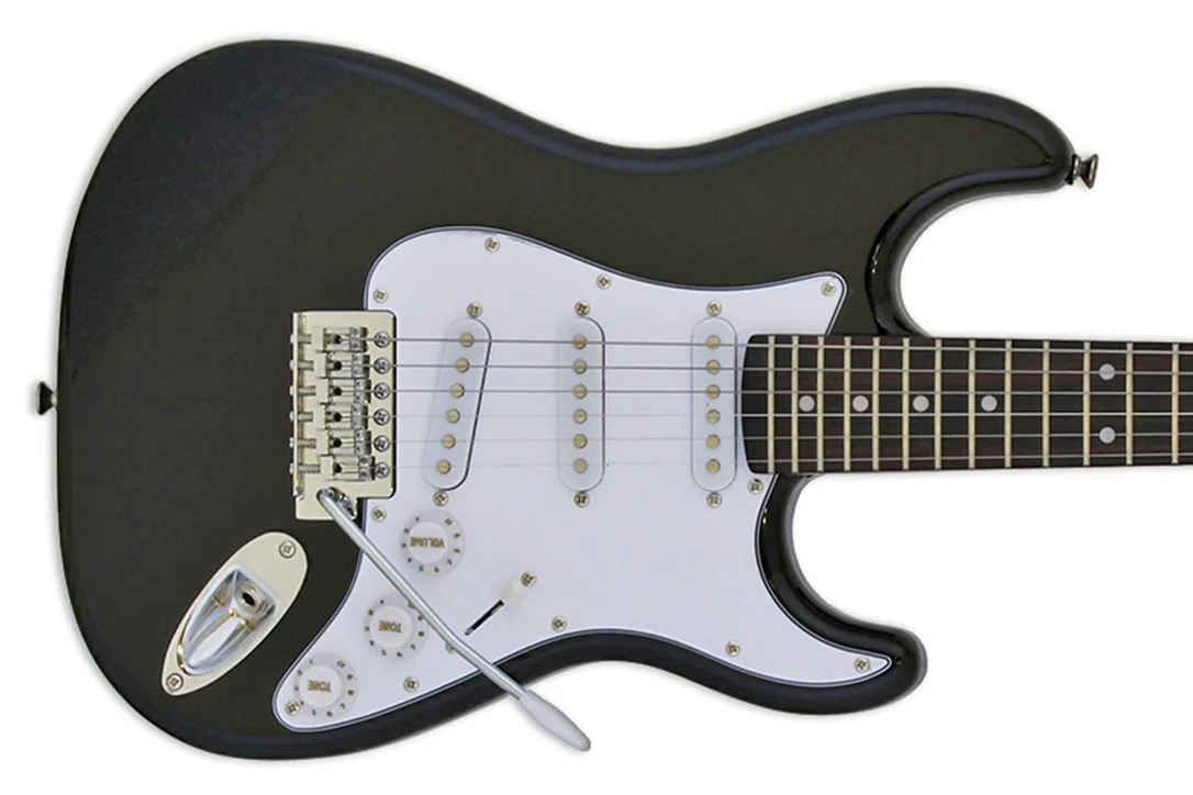 Aria STG-MINI Pro II Electric Guitar – Black