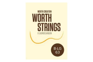 Worth B-LG Brown Fluorocarbon Tenor, Concert & Soprano Single Ukulele String – UNWOUND LOW G