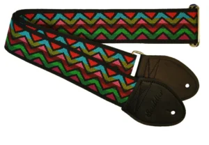 Tetons Pink Mountain Zig Zag 2″ Strap