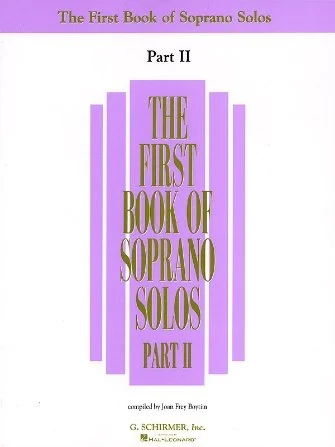 The First Book of Soprano Solos – Part II