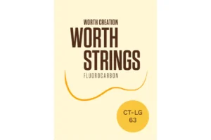 Worth CT-LG-63 Clear Fluorocarbon Tenor Ukulele Strings (G-C-E-A Tuning) – LOW G